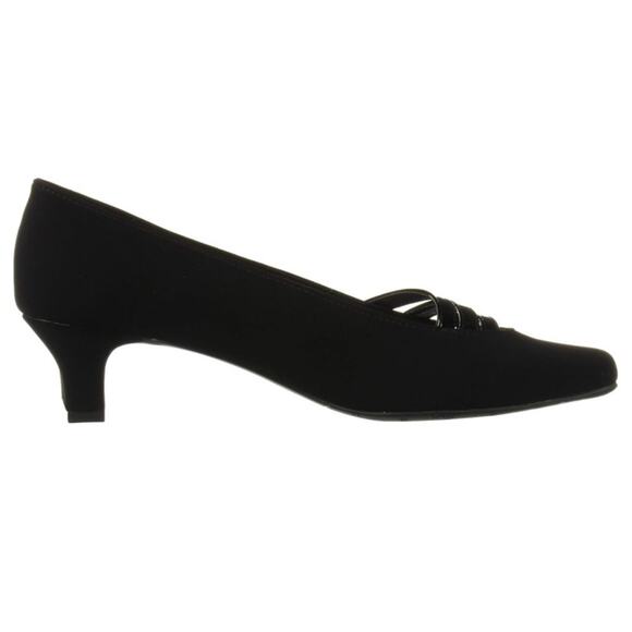 NIB Easy Street Entice Dress Shoe Square Toe Pump Black Size 6 - Picture 2 of 9